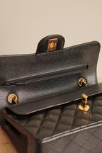 CHANEL CLASSIC SMALL DOUBLE FLAP | BLACK