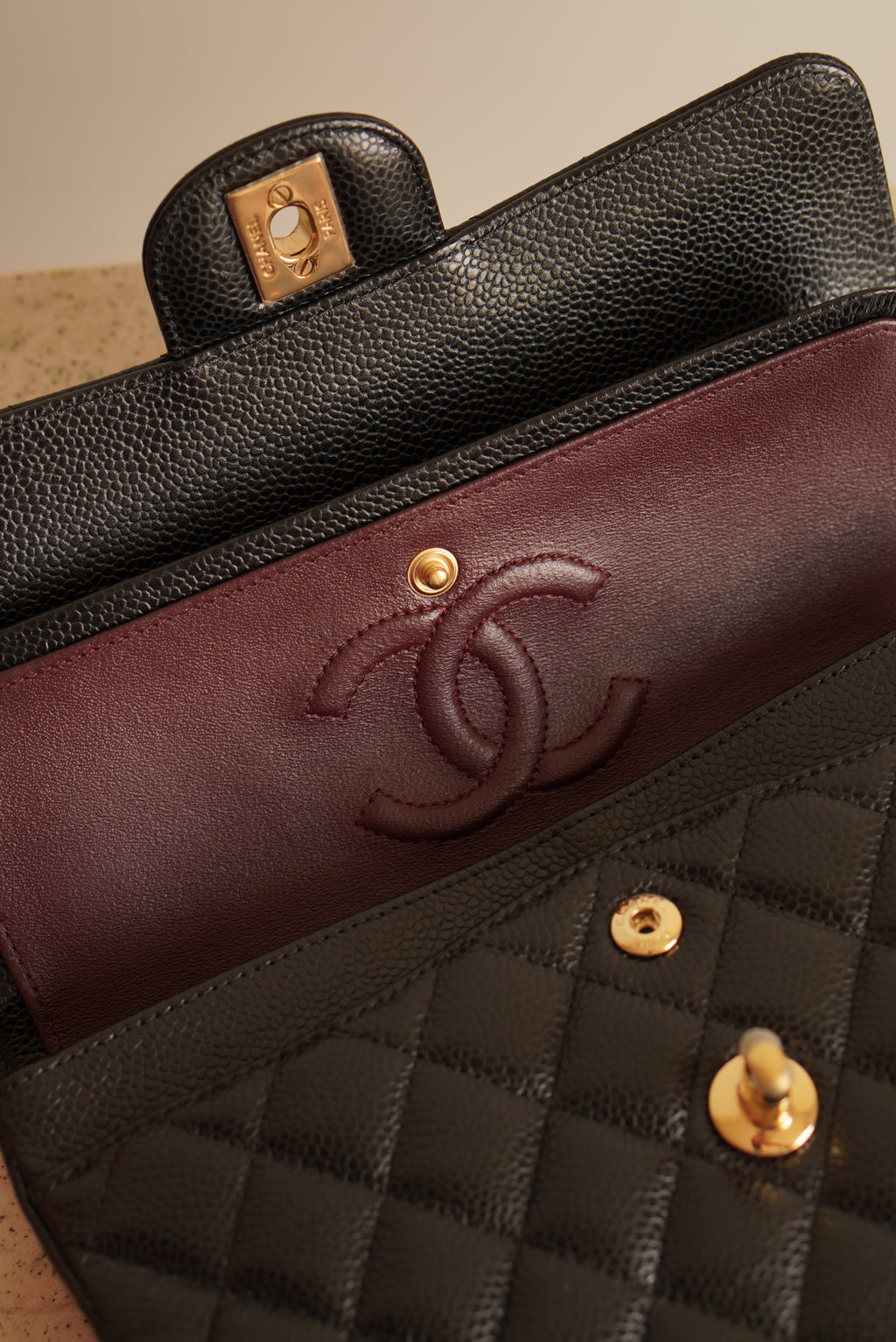 CHANEL CLASSIC SMALL DOUBLE FLAP | BLACK