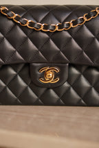 CHANEL CLASSIC SMALL DOUBLE FLAP | BLACK