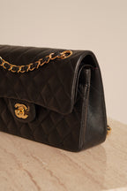 CHANEL CLASSIC SMALL DOUBLE FLAP | BLACK