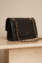 CHANEL CLASSIC SMALL DOUBLE FLAP | BLACK