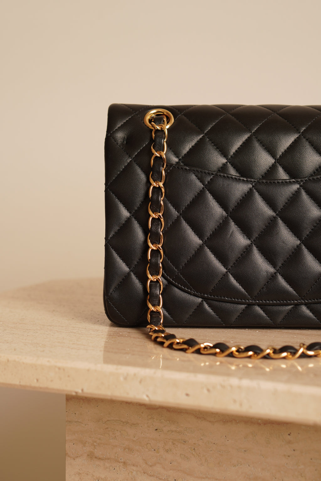 CHANEL CLASSIC SMALL DOUBLE FLAP | BLACK