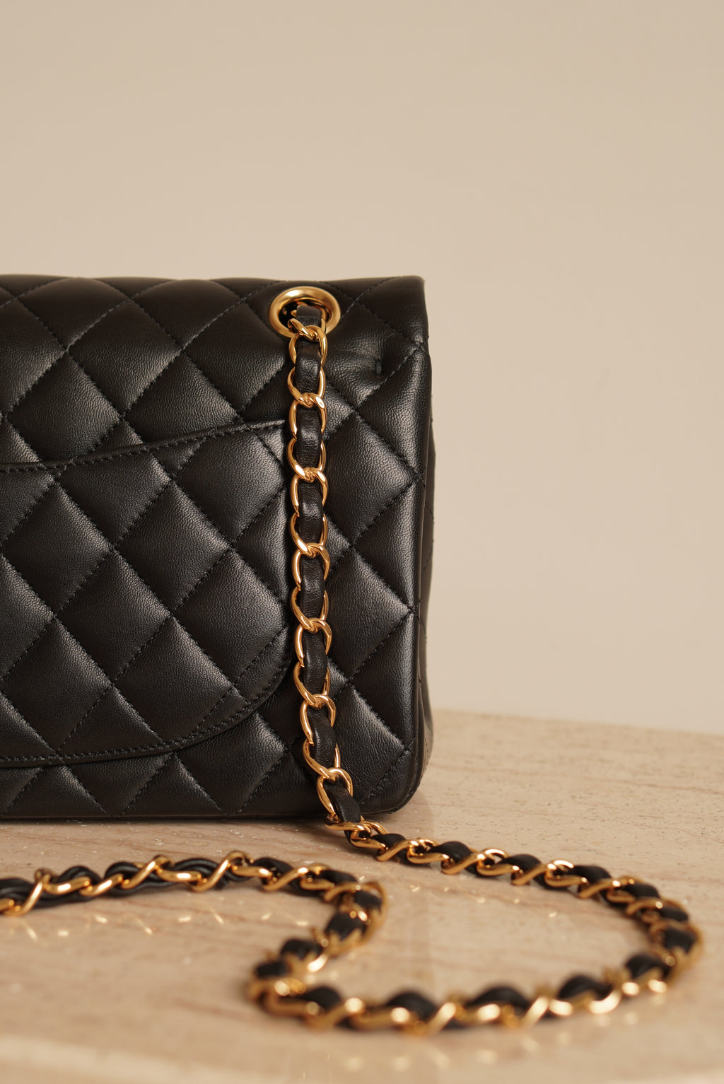 CHANEL CLASSIC SMALL DOUBLE FLAP | BLACK