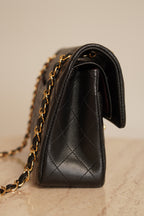 CHANEL CLASSIC SMALL DOUBLE FLAP | BLACK