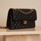 CHANEL CLASSIC SMALL DOUBLE FLAP | BLACK