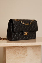 CHANEL CLASSIC SMALL DOUBLE FLAP | BLACK