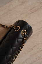 CHANEL CLASSIC SMALL DOUBLE FLAP | BLACK