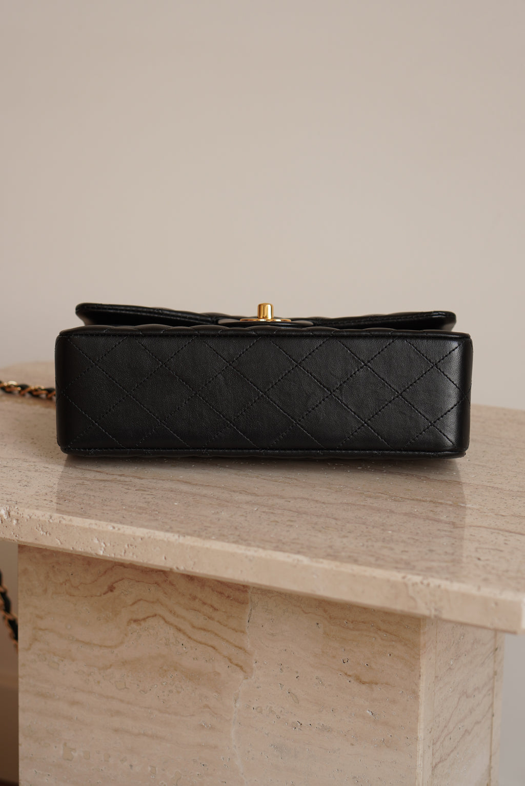 CHANEL CLASSIC SMALL DOUBLE FLAP | BLACK