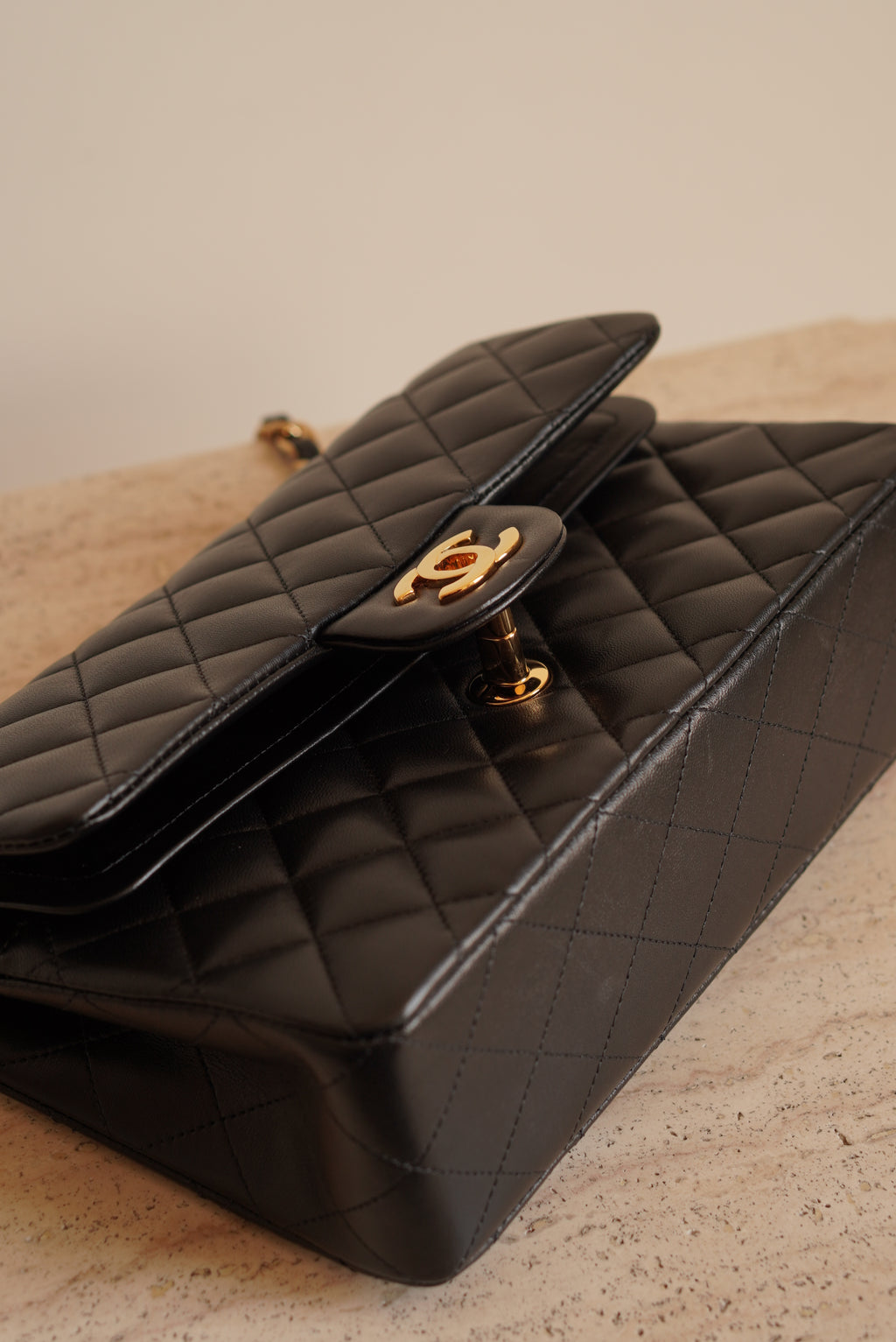 CHANEL CLASSIC SMALL DOUBLE FLAP | BLACK
