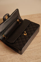 CHANEL CLASSIC SMALL DOUBLE FLAP | BLACK