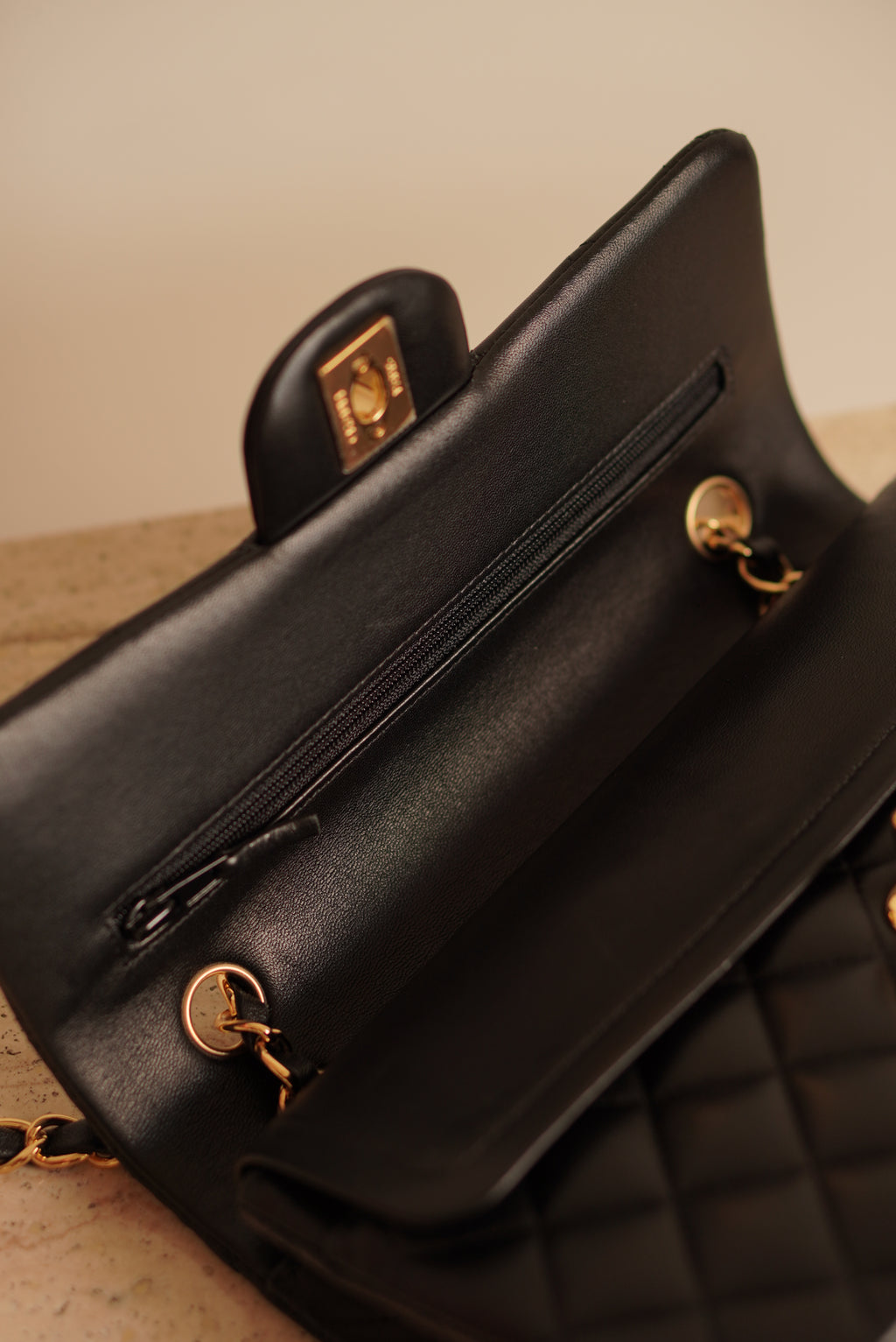CHANEL CLASSIC SMALL DOUBLE FLAP | BLACK