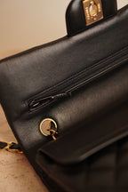 CHANEL CLASSIC SMALL DOUBLE FLAP | BLACK