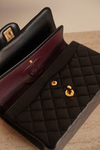 CHANEL CLASSIC SMALL DOUBLE FLAP | BLACK