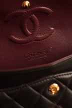 CHANEL CLASSIC SMALL DOUBLE FLAP | BLACK