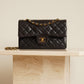 CHANEL CLASSIC SMALL DOUBLE FLAP | BLACK