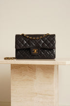 CHANEL CLASSIC SMALL DOUBLE FLAP | BLACK
