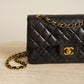 CHANEL CLASSIC SMALL DOUBLE FLAP | BLACK