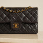 CHANEL CLASSIC SMALL DOUBLE FLAP | BLACK