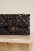 CHANEL CLASSIC SMALL DOUBLE FLAP | BLACK