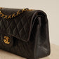 CHANEL CLASSIC SMALL DOUBLE FLAP | BLACK