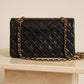 CHANEL CLASSIC SMALL DOUBLE FLAP | BLACK