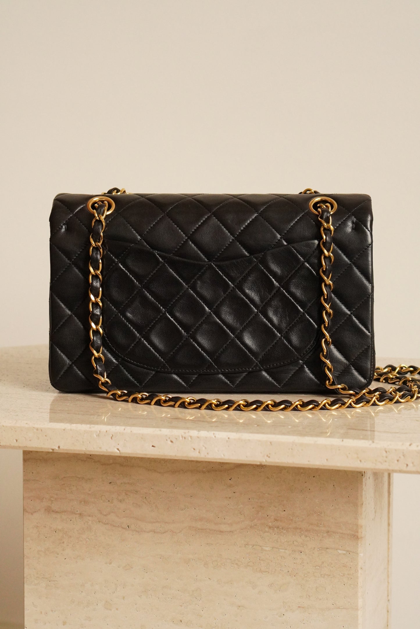 CHANEL CLASSIC SMALL DOUBLE FLAP | BLACK