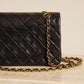 CHANEL CLASSIC SMALL DOUBLE FLAP | BLACK