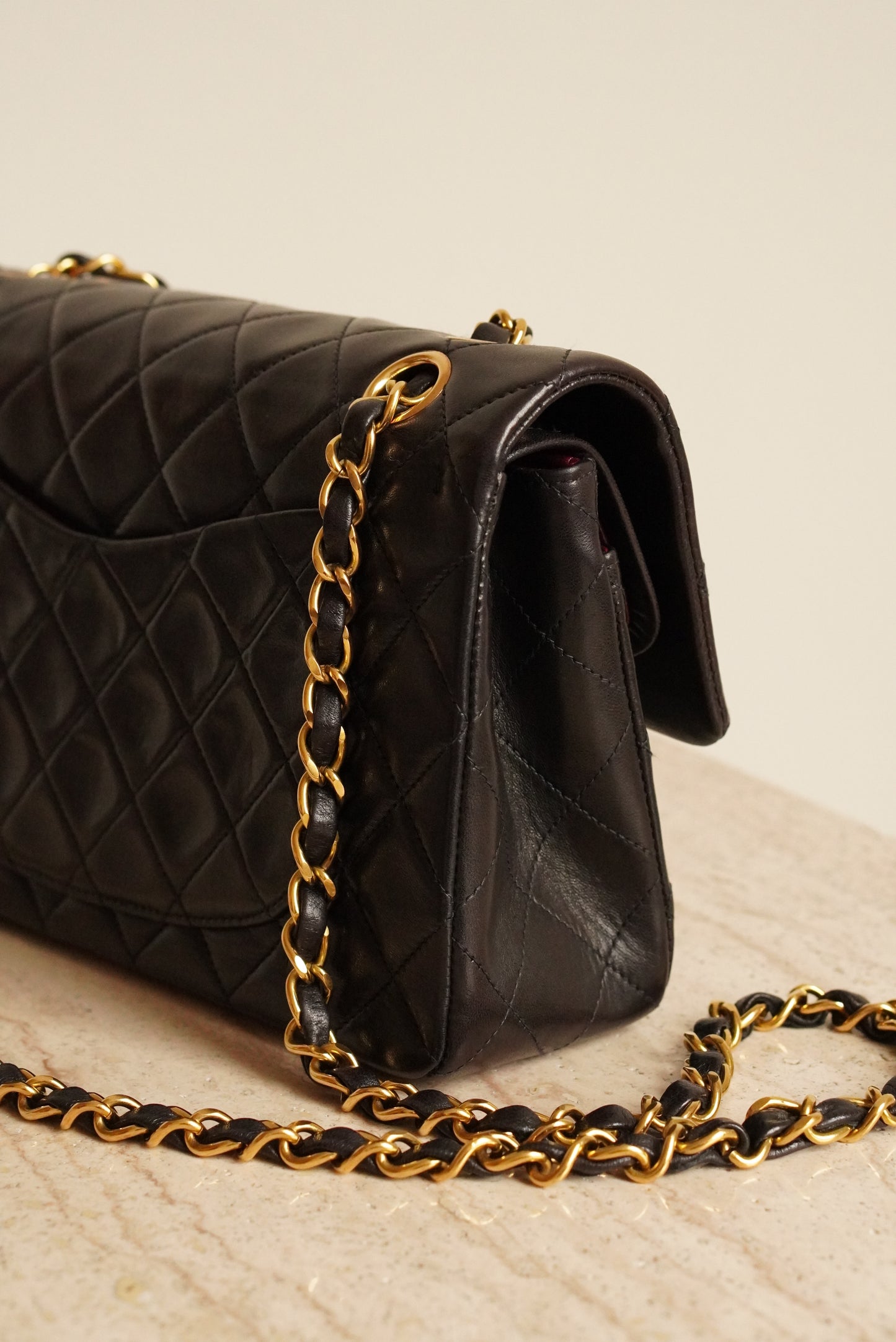 CHANEL CLASSIC SMALL DOUBLE FLAP | BLACK