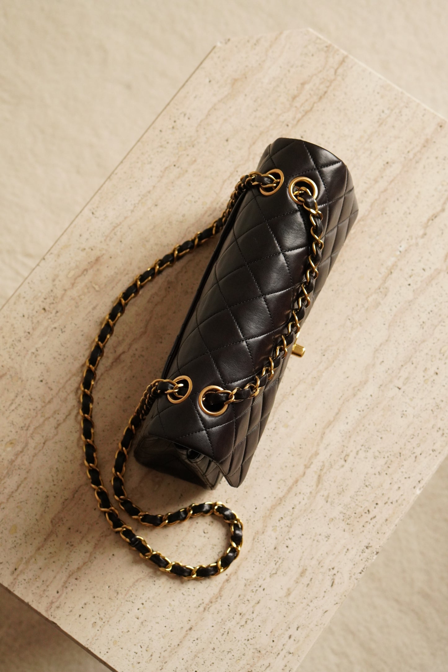 CHANEL CLASSIC SMALL DOUBLE FLAP | BLACK