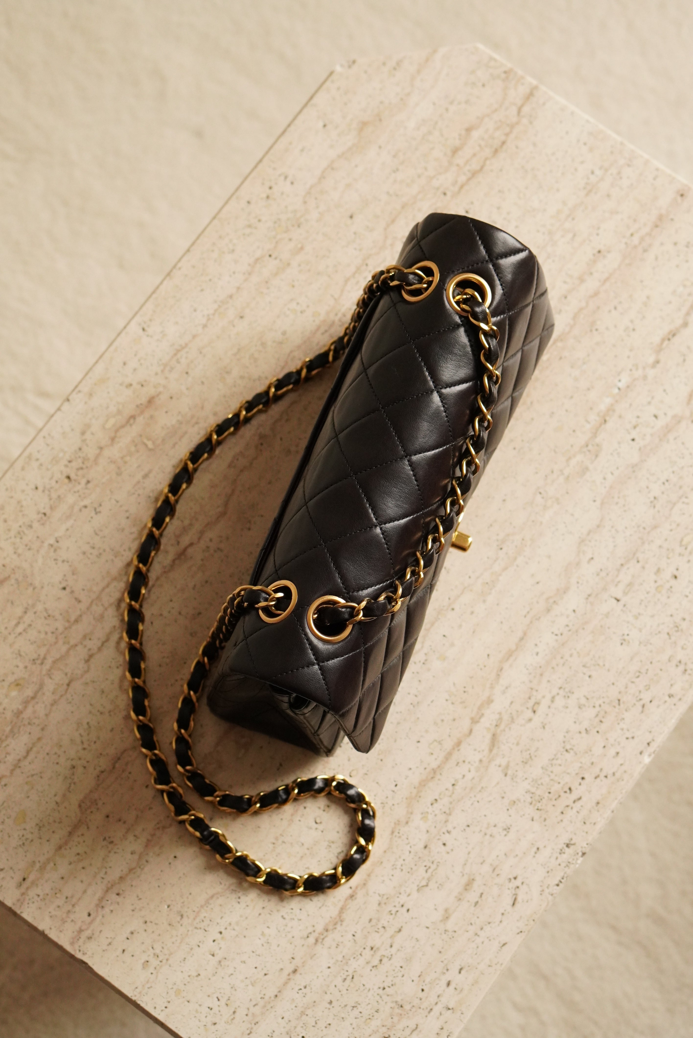 CHANEL CLASSIC SMALL DOUBLE FLAP | BLACK