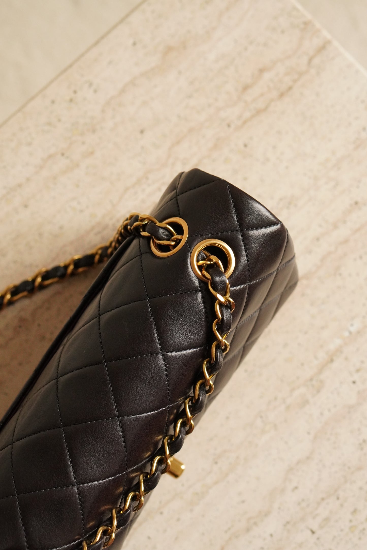 CHANEL CLASSIC SMALL DOUBLE FLAP | BLACK