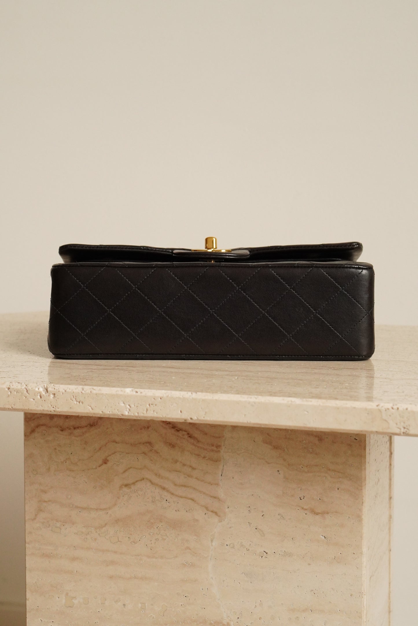 CHANEL CLASSIC SMALL DOUBLE FLAP | BLACK