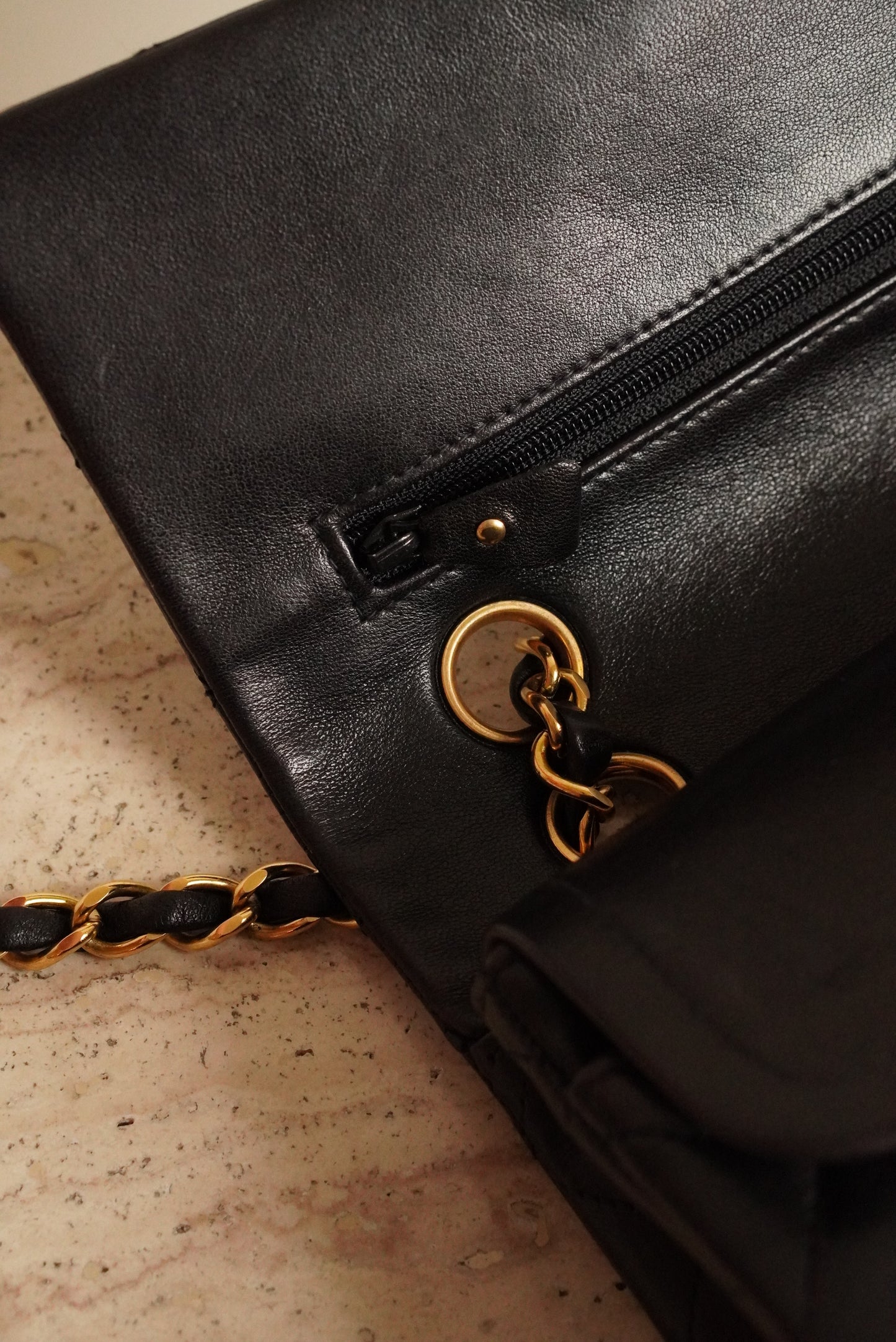 CHANEL CLASSIC SMALL DOUBLE FLAP | BLACK