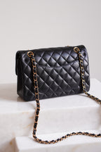 CHANEL CLASSIC SMALL DOUBLE FLAP | BLACK