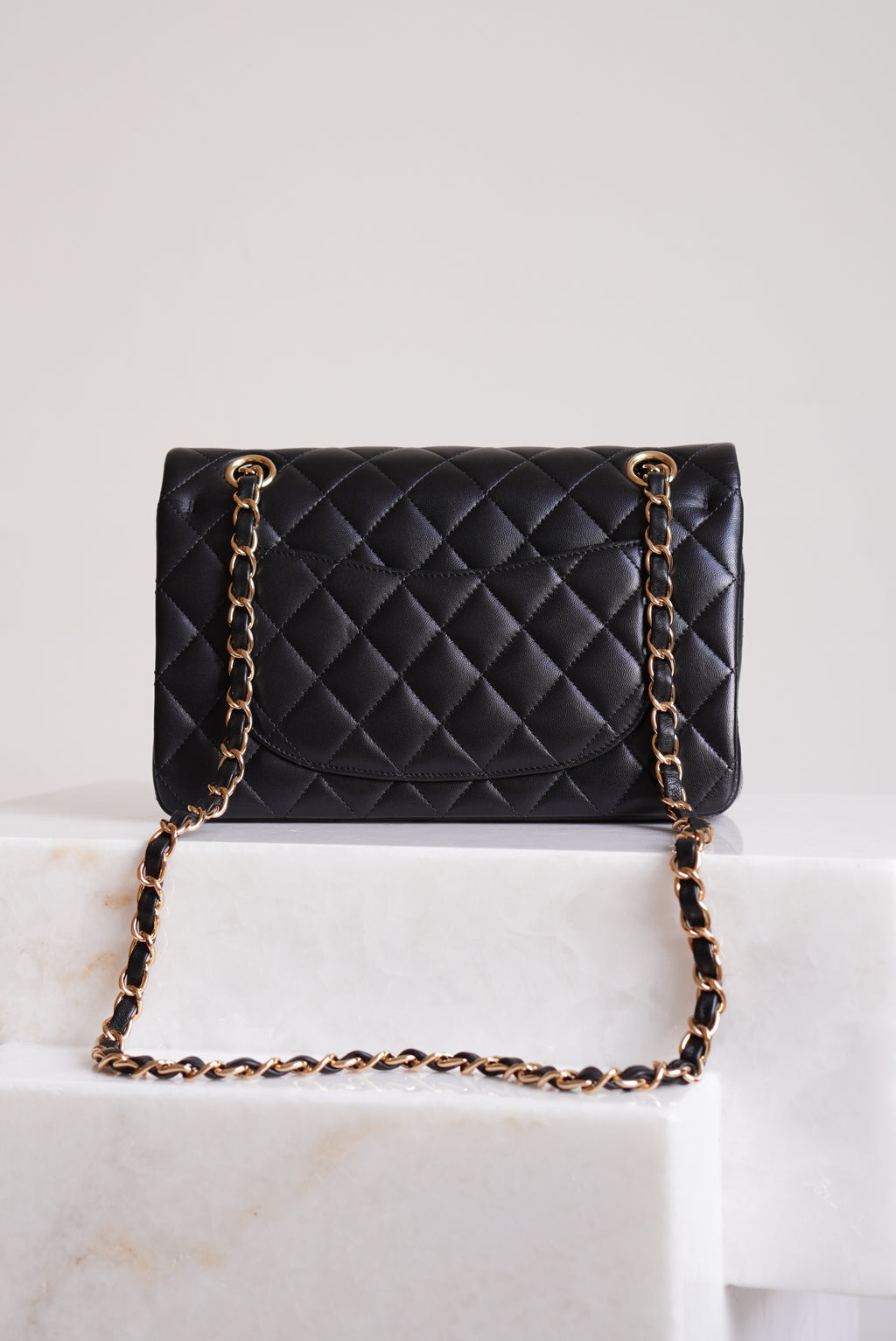 CHANEL CLASSIC SMALL DOUBLE FLAP | BLACK