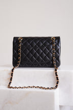 CHANEL CLASSIC SMALL DOUBLE FLAP | BLACK