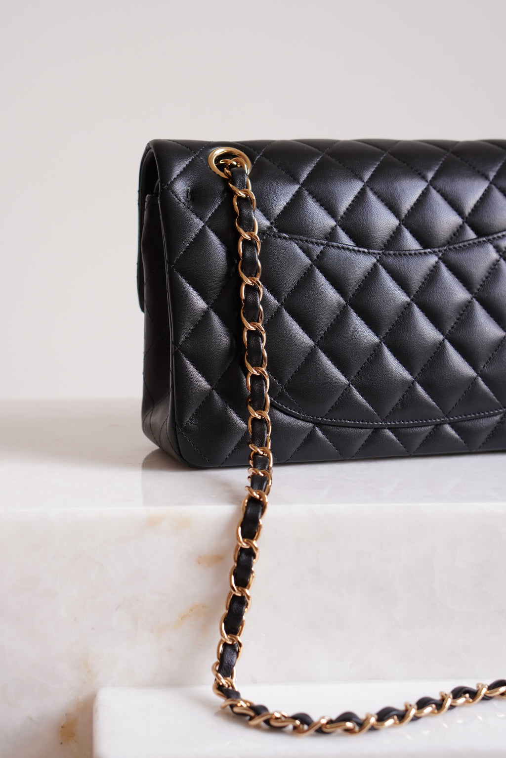 CHANEL CLASSIC SMALL DOUBLE FLAP | BLACK
