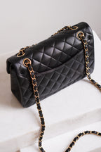 CHANEL CLASSIC SMALL DOUBLE FLAP | BLACK