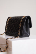 CHANEL CLASSIC SMALL DOUBLE FLAP | BLACK