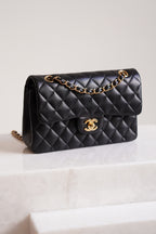 CHANEL CLASSIC SMALL DOUBLE FLAP | BLACK
