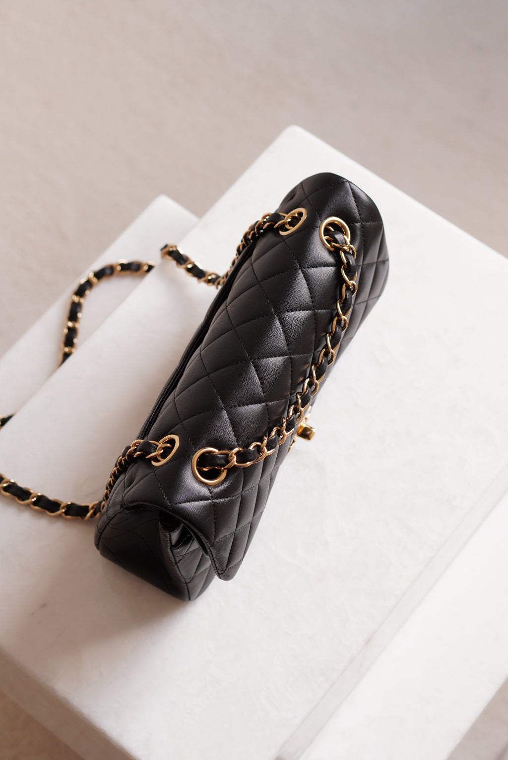 CHANEL CLASSIC SMALL DOUBLE FLAP | BLACK