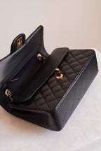 CHANEL CLASSIC SMALL DOUBLE FLAP | BLACK