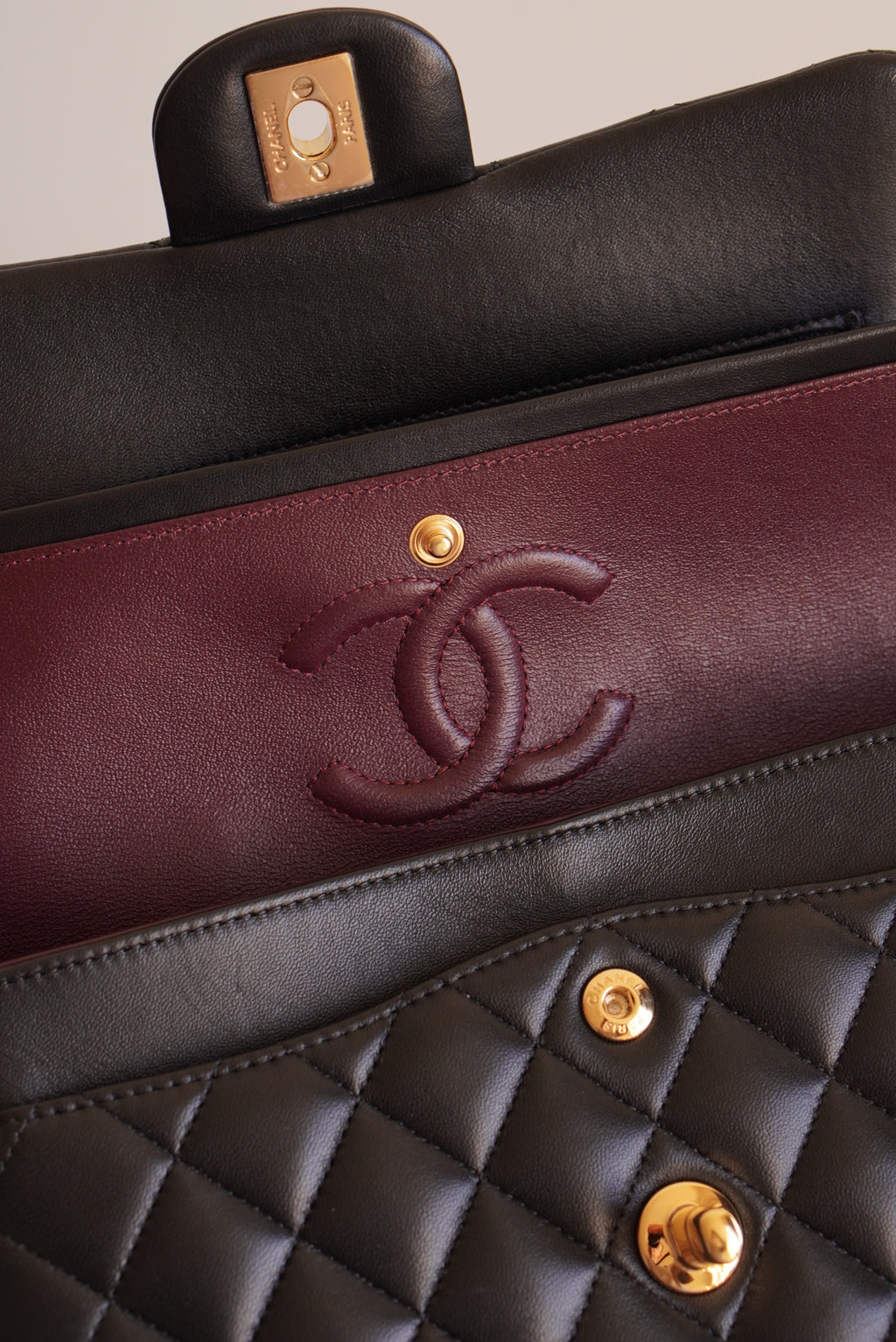 CHANEL CLASSIC SMALL DOUBLE FLAP | BLACK
