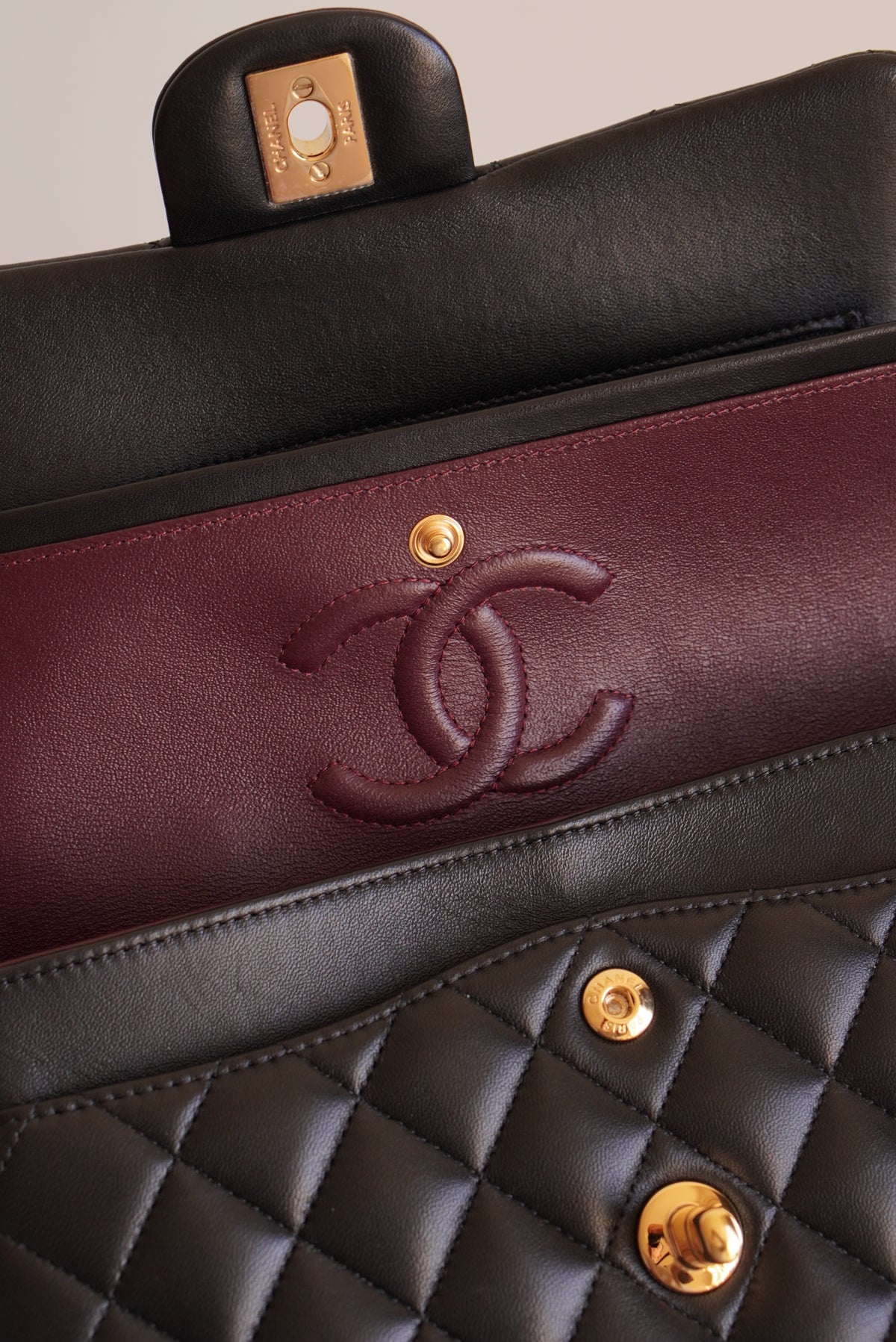 CHANEL CLASSIC SMALL DOUBLE FLAP | BLACK