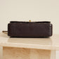 CHANEL CLASSIC 22K SMALL DOUBLE FLAP | DARK BROWN