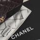 CHANEL CLASSIC 22K SMALL DOUBLE FLAP | DARK BROWN