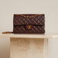 CHANEL CLASSIC SMALL DOUBLE FLAP | BROWN
