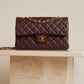 CHANEL CLASSIC SMALL DOUBLE FLAP | BROWN
