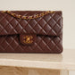 CHANEL CLASSIC SMALL DOUBLE FLAP | BROWN