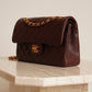 CHANEL CLASSIC SMALL DOUBLE FLAP | BROWN